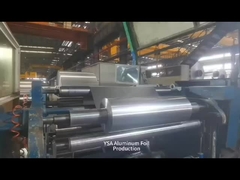 จีนผลิตตามสั่ง 6-200 ไมครอน 100% แอลลูมิเนียมฟอยล์ยัมโบม้วนสําหรับบรรจุอาหาร