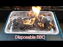 Outdoor Mini Portable Disposable Instant Charcoal Grill เครื่องมือ แคมป์ พิกนิค กริล