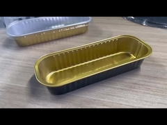 200 มิลลิลิตร หม้อขนมขนาดเล็ก ถังเค้กแบบกลม โฟลยอลูมิเนียม