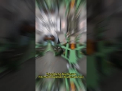 โลหะอัลลูมิเนียม 1060 โลหะอัลลูมิเนียม 0.45mm 0.5mm Orange Film โลหะอัลลูมิเนียม Roll โลหะอัลลูมิเนียม