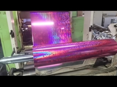 ฟิล์มเคลือบพลาสติก PET หลายสี ฟิล์มเลเซอร์โปร่งสี