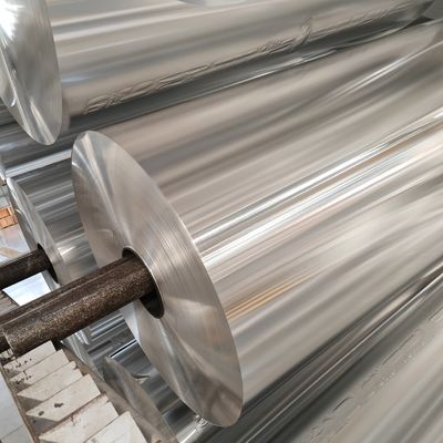 8011 8079 Food Aluminum Foil Paper Coil 11 12 20 30 35 Micron Jumbo Roll
