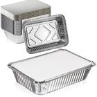 Food Grade Disposable Takeaway Food Container Aluminum Foil Bowls Lunch Box