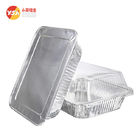 1000ml Aluminum Foil Pan 8011 Food Aluminium Foil Baking Container With Lid