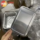 Disposable Lunch Box Wrinkle - Free Lid Aluminum Foil Takeaway Packing Box