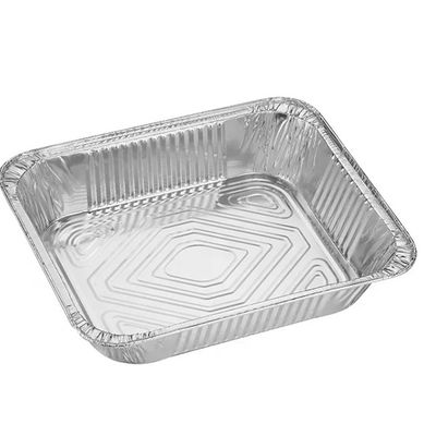 9x9x2 Square Aluminum Foil Pans Cooking Tin Foil Air Fryer Containers
