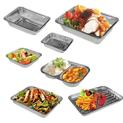 Household Disposable Charcoal Aluminum Foil Box BBQ Grill