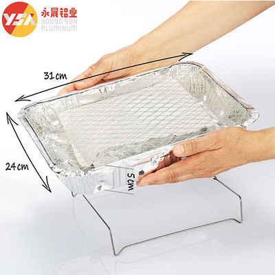 Disposable Grilling Trays Instant Charcoal Grill One Time Use Throw Away Grill