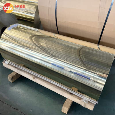 Eco Friendly Mirror Aluminum Sheet Coil 1050 3003 0.3-3mm 85-95% Reflectivity Decorative Panel