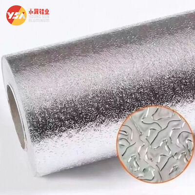 Classic Orange Peel Embossed Aluminum Sheet 1060 3003 H24 Lightweight Bendable Scratch Resistant Color Coated Panel