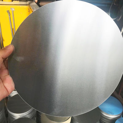 Aluminum Circle 1.5mm 1060 Disc Lamp Housing Material Custom Size High Flatness Burr Free Edge Food Grade