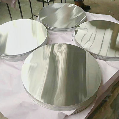 Aluminum Circle 1.5mm 1060 Disc Lamp Housing Material Custom Size High Flatness Burr Free Edge Food Grade