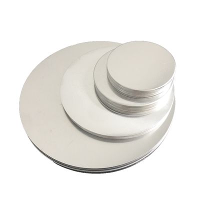 Aluminum Circle 1.5mm 1060 Disc Lamp Housing Material Custom Size High Flatness Burr Free Edge Food Grade