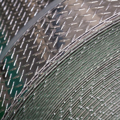 Non-Slip Diamond Pattern Sheet AA1100 Checkered Plate for Trailer Flooring (4ft x 8ft, 2mm-12mm Thickness)