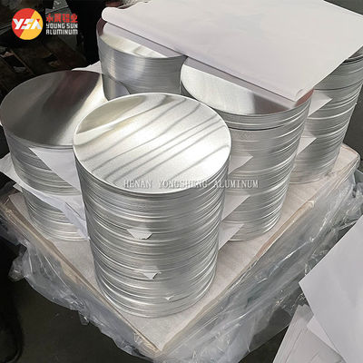 Aluminum Circle Disc Plate 1100 1050 1060 3003 5052 Cookware Pan Pot Custom Size High Flatness Burr Free Edge Food Grade