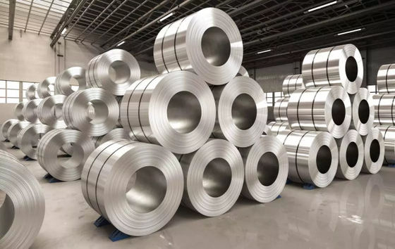 1060 Aluminum Coils Custom Surface Rolls High Tensile Slit Width Stock