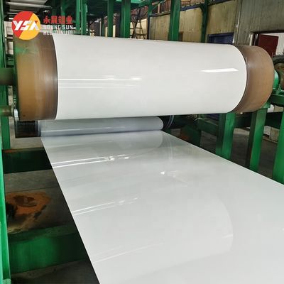 PE PVDF ม้วนแผ่นอลูมิเนียมทาสี 3003 3105 3.0mm 1600mm