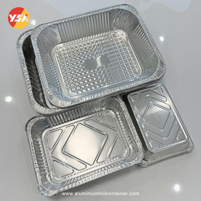 1 2 ขนาดโฟลย 4 กล่องเตาเตาอูเมนูมิเนียม