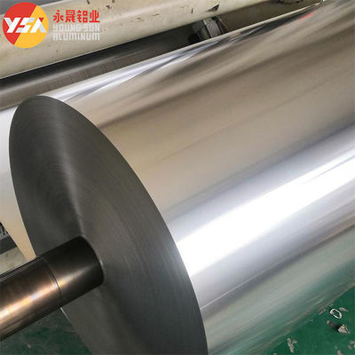 8006 Alloy H22 Aluminum Foil Jumbo Roll 100 Micron Food Grade Container Wrap