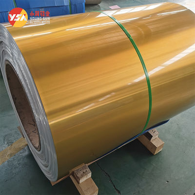 กล่องอาหารกลางวันที่เคลือบด้วยสีทอง โลลอะลูมิเนียมความร้อนสูง