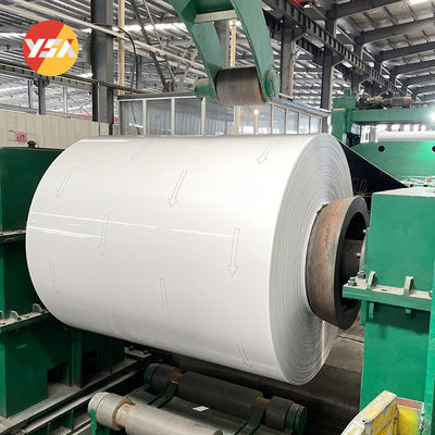 Color Coated Aluminum Gutter Coil 1060 3003 3004 Alloy PE PVDF Coating 0.5mm 0.6mm Custom Width 505mm 610mm