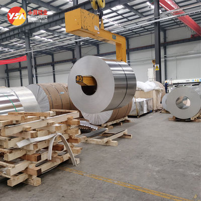 Mill Finish Aluminium Coil Roll Strip Including Expert Cutting Service Applicable to Metal Furniture and Aerospace Components