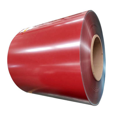 สีเคลือบอัลลูมิเนียม Gutter Coil 1060 3003 3004 สารสกัด PE PVDF ครอบคลุม 0.5mm 0.6mm ความกว้างตามสั่ง 505mm 610mm