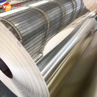 แผ่นอลูมิเนียมกระจก PVDF ทำความสะอาดตัวเองได้ 1050 3003 0.3-3 มม. ทนทานต่อสภาพอากาศและรังสียูวีสำหรับงานผนัง