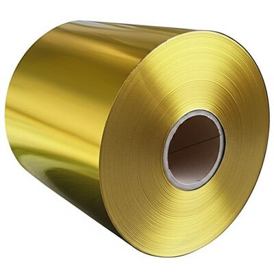 Aluminum Gold Sheets 0.6mm Painted Color Coated Aluminum Roofing Sheet Coil