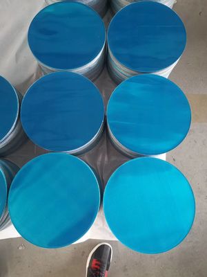 Mill Finish Anodized Aluminum Circle Plate 10 Inch 1mm Custom Size High Flatness Burr Free Edge Food Grade