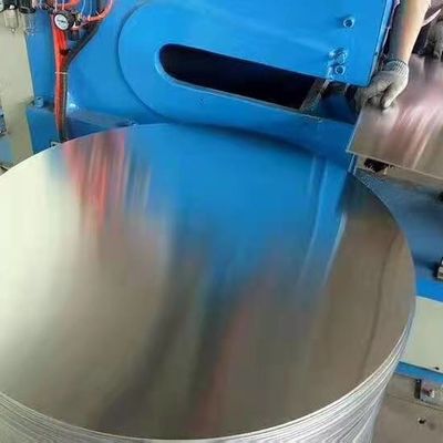 Deep Drawing Aluminum Discs Circles Cookware Utensils Custom Diameter High Flatness Burr Free Edge Food Grade