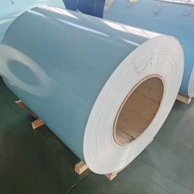 3003 H14 H22 รางน้ำตกแต่งอลูมิเนียมม้วนเคลือบสีนูน