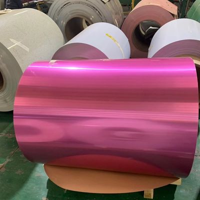 Yongsheng 1200 H22 PE PVDF ขดลวดอลูมิเนียมเคลือบสี