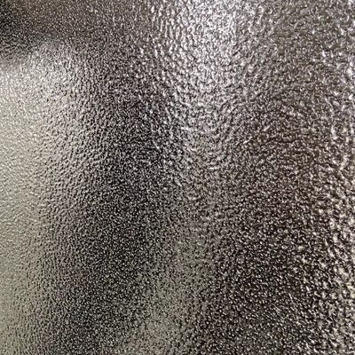 5.0 มม. 3003 H14 แผ่นอลูมิเนียมนูน 6061 5052 ตัวตรวจสอบเปลือกส้ม