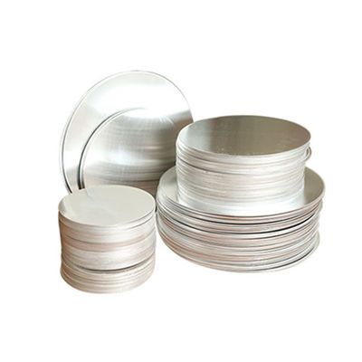 Dia 80mm 1100 3003 อลูมิเนียมแผ่นกลม ดิสก์ ดิสก์ เครื่องปรุงอาหารตามสั่ง กว้างสูงเรียบ ขอบฟรี