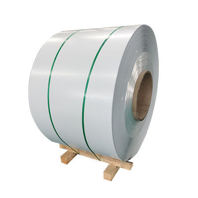 PE PVDF เคลือบสี 1060 3003 3004 5052 ม้วนอลูมิเนียมเคลือบสีสำหรับวัสดุก่อสร้าง