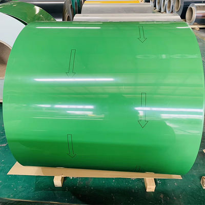 PVDF สีเคลือบม้วนอลูมิเนียมเคลือบสำหรับทำหลังคา