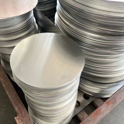 Aluminum Circle 1.5mm 1060 Disc Lamp Housing Material Custom Size High Flatness Burr Free Edge Food Grade