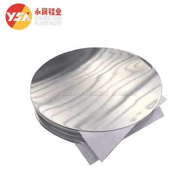 1100 1050 1060 3003 3105 Polishing Aluminum Disc Circle Plate Cookware Custom Size High Flatness Burr Free Food Grade