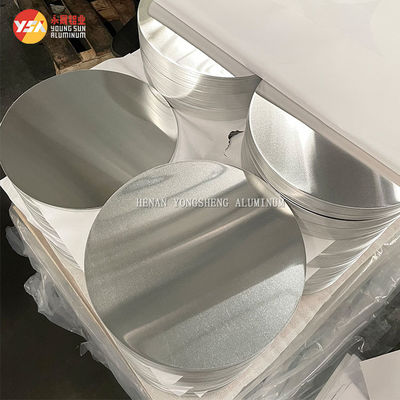 Aluminum Circle Disc Plate 1100 1050 1060 3003 5052 Cookware Pan Pot Custom Size High Flatness Burr Free Edge Food Grade